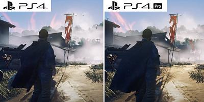 Сравнение Ghost of Tsushima - PS4 vs. PS4 Pro🔥